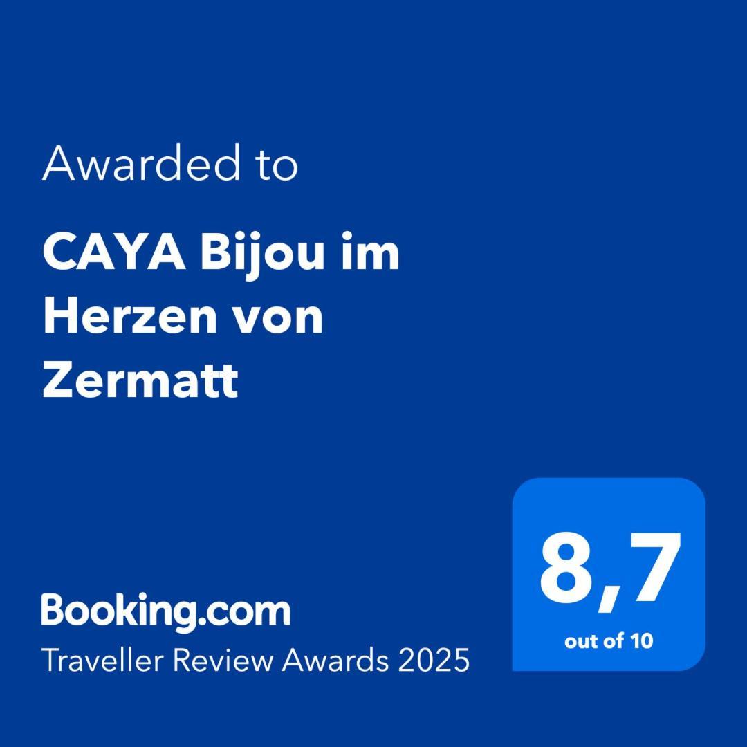 Caya Bijou Im Herzen Von Zermatt Exterior photo